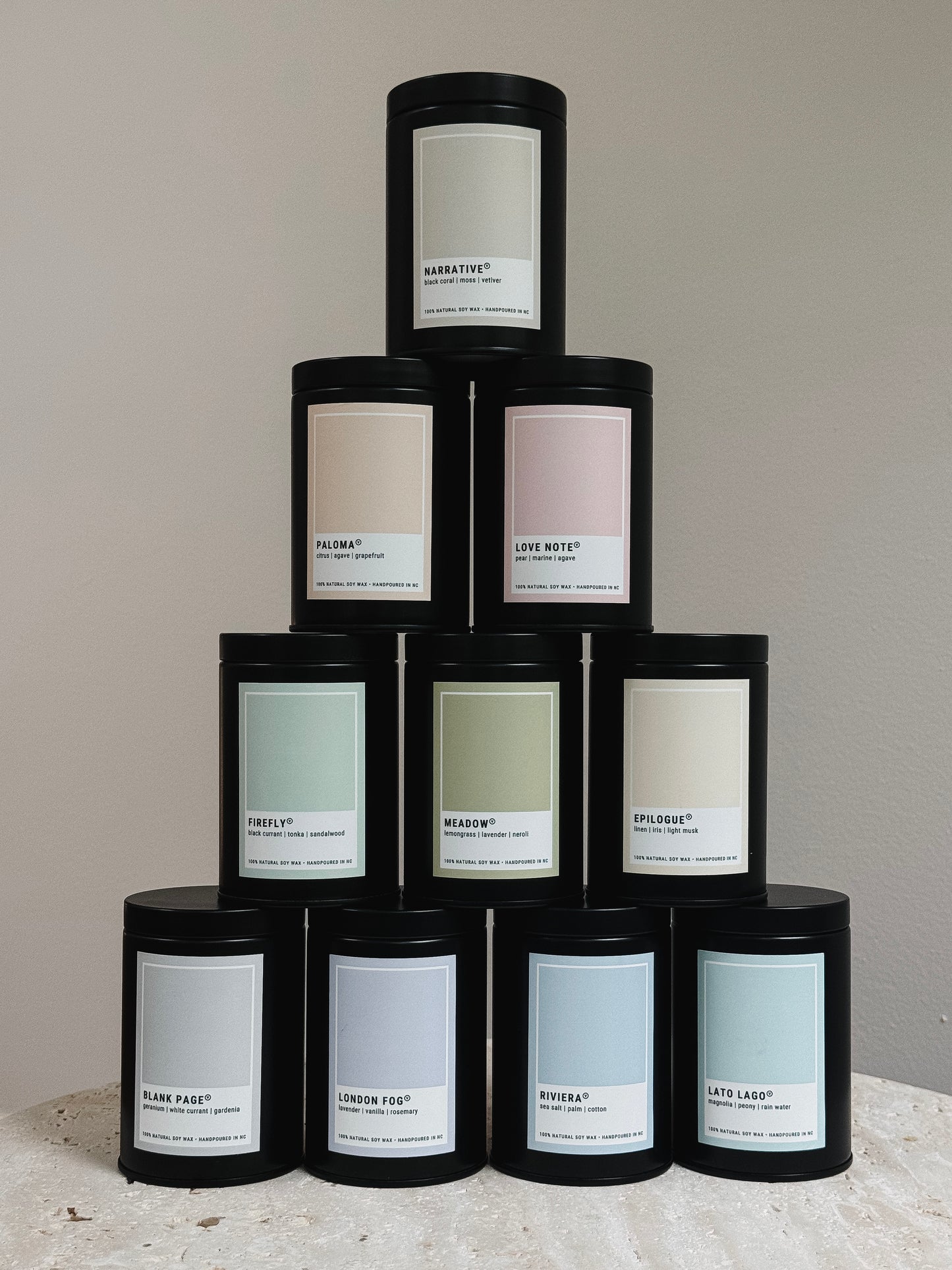Gallery 7 oz Candle Tin | London Fog